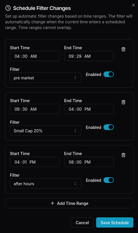 Filter Example